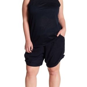 Joe Fresh Linen Blend Cuff shorts NWOT